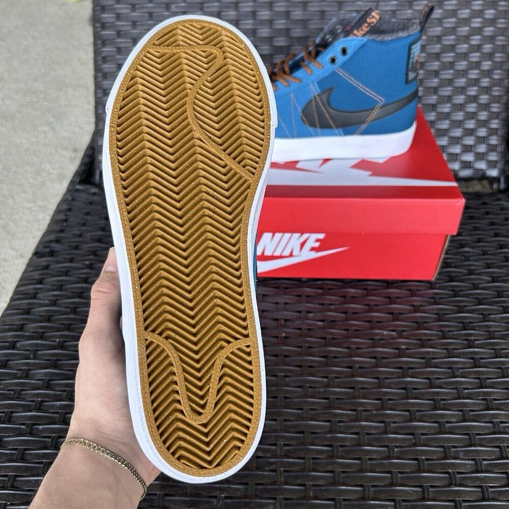 NIKE BLAZER MID PRM SB ACCLIMATE PACK MARINA - MENS 8.5 / WOMENS 10 - Picture 5 of 6